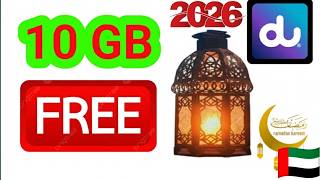 Famous ​Du Ramadan Reward: 10 GB Data Bonus for 7 Days | Exclusive UAE Data Deal Net Worth