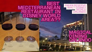 BEST MEDITERRANEAN RESTAURANT IN ORLANDO AMARE Dining Review Walt Disney World Swan Reserve