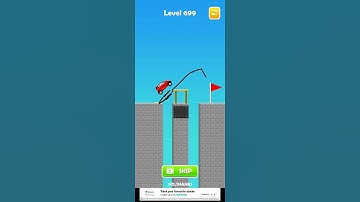 #draw line bridge puzzle game #level 699