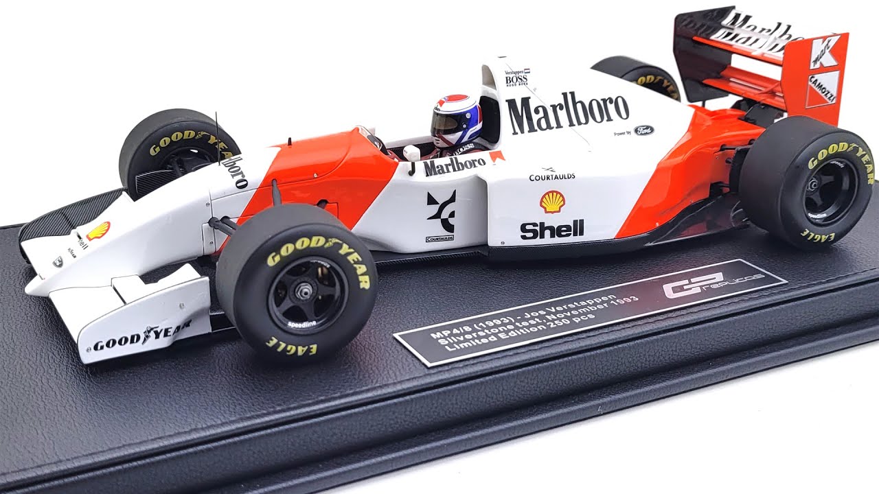 1993 Jos Verstappen McLaren test - YouTube