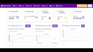 Sistema para restaurante (PHP, MySQL, Vue) screenshot 4