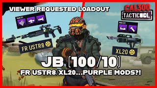 TACTICOOL: VIEWER REQUEST - JB (100/10) FR USTR8 (🟣🟣🟣) XL20 (🟣🟣🟣) Adrenaline, Landau/EMP