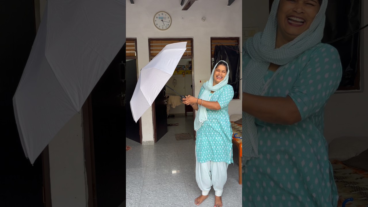aaj kuch aise umbrella laye ☂️.. #shorts #geetakhushivlogs #minivlogs