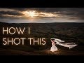 HOW I SHOT THIS | Off camera flash portrait of bride in the Peak District