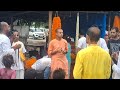 Iskcon gorakhpur welcomes all india padyatra community in the city