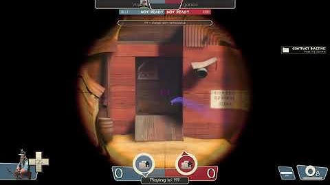 tf2 scoped huntsman glitch