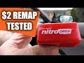 Plug and play remap for 2 quid? NitroOBD2 tested