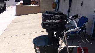 98 mercury 8hp 2 stroke outboard