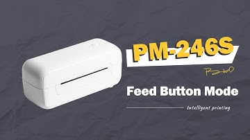 PM-246S | Introduction of FEED BUTTON Mode