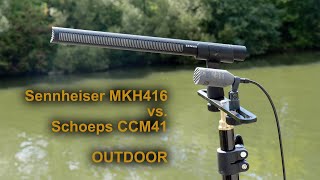 Sennheiser MKH416 vs. Schoeps CCM41 OutdoorTest | ENGLISH