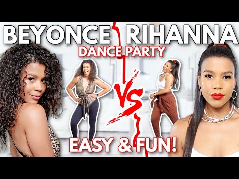 Rihanna Vs Beyonce Dance Party Workout | Growwithjo