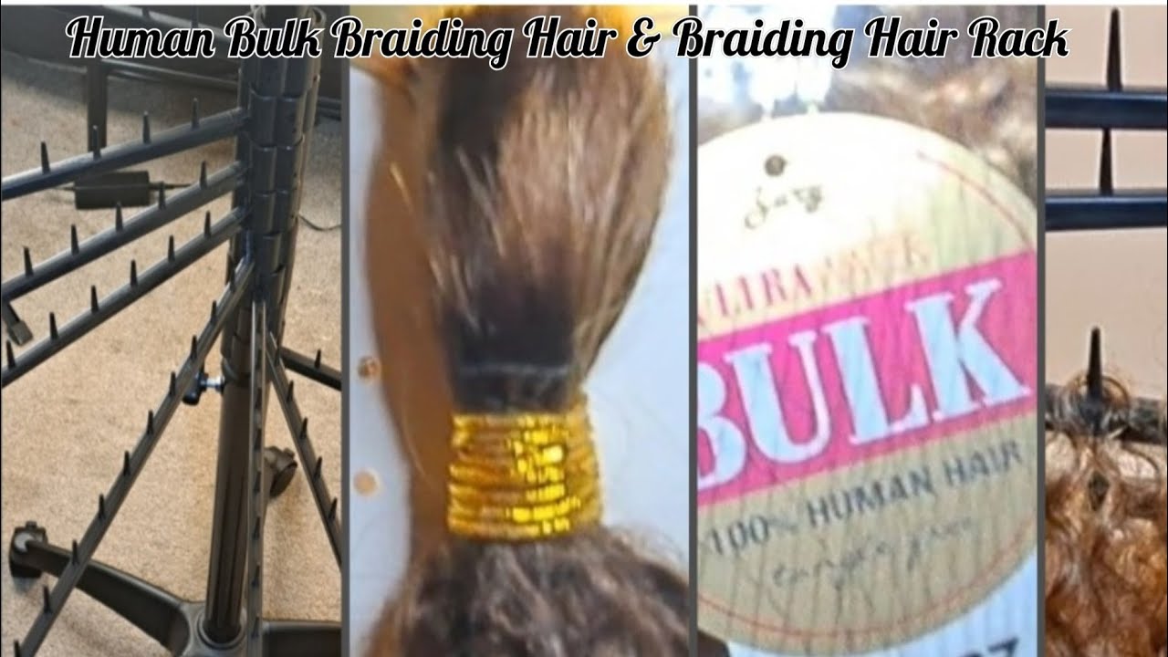 Human Hair Rack New Braiding Hair Rack & 22