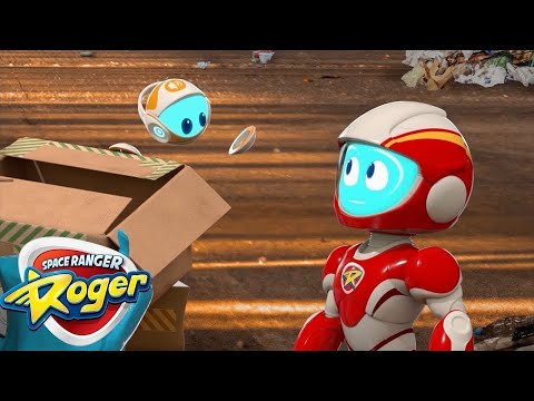 Cartoons for Kids | Roger Gets His Game On - Roger Rules the Road | Space Ranger Roger