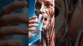💧 What Happens Inside Your Body When You Drink Water? | 3D Medical Animation. #water