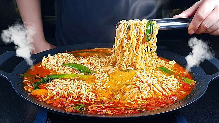 🍜라면! 이렇게 끓이면 자다가도 젓가락 들고 달려옵니다!