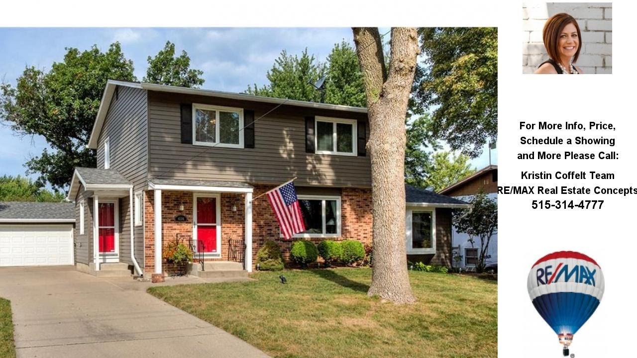4504 64th Street, Urbandale, IA Presented by Kristin Coffelt Team