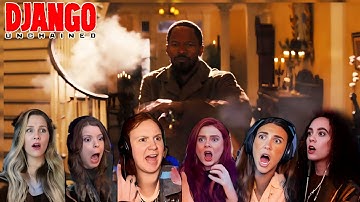 "Candyland Shootout" Reactions! DJANGO (2012) Movie Reaction *First Time Watching*