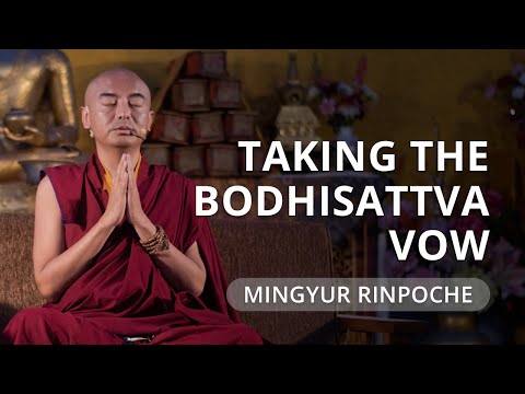 Taking the Bodhisattva Vow with Mingyur Rinpoche