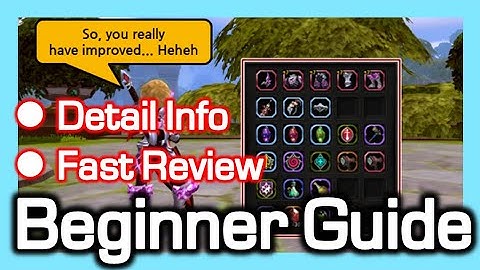 Today !! New Beginner Guide / Detail Info & Fast Review / Dragon Nest SEA