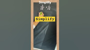 Simplify🤓#explore #shorts #maths #simplify #trending #mathstricks #music #squareroot #edit #algebra
