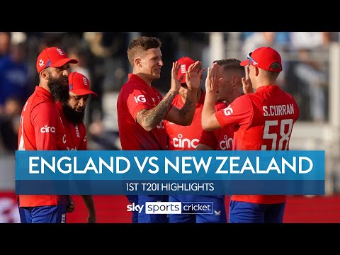 Malan and Brook STAR as England cruise to victory! | England vs New Zealand | First T20i Highlights