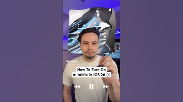 How To Turn On AutoMix On iPhone (iOS 26) 😮‍💨🎧 #ios26 #iphonetips #shorts