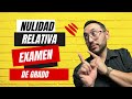 Nulidad Relativa.  Audio Subliminal 🧠 (usar audífonos🎧)