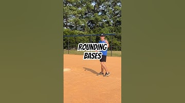 How To Round Bases #baseball #baseballdrills #baseballtips #baserunning #runningbases
