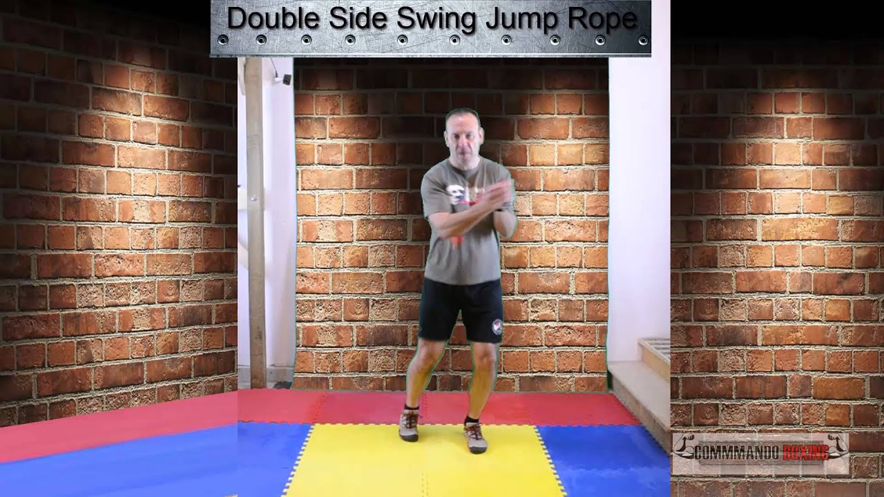 Side Jump Rope Double Side Swing Jump Rope - YouTube