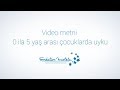 Çocuk uykusu üzerine temel bilgiler - Mustela Vakfı