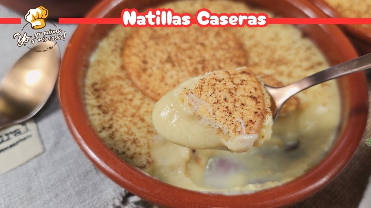 Las Mejores NATILLAS Caseras preparadas como me las hacian cuando era una niña