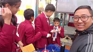 Learn With Fun. Science And Robotics .Art And Craft Exhibition In Candid Career School