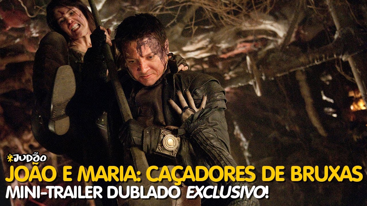 João e Maria Caçadores de Bruxas 3D Minitrailer DUBLADO YouTube João e Maria Caçadores de Bruxas 3D Minitrailer DUBLADO YouTube