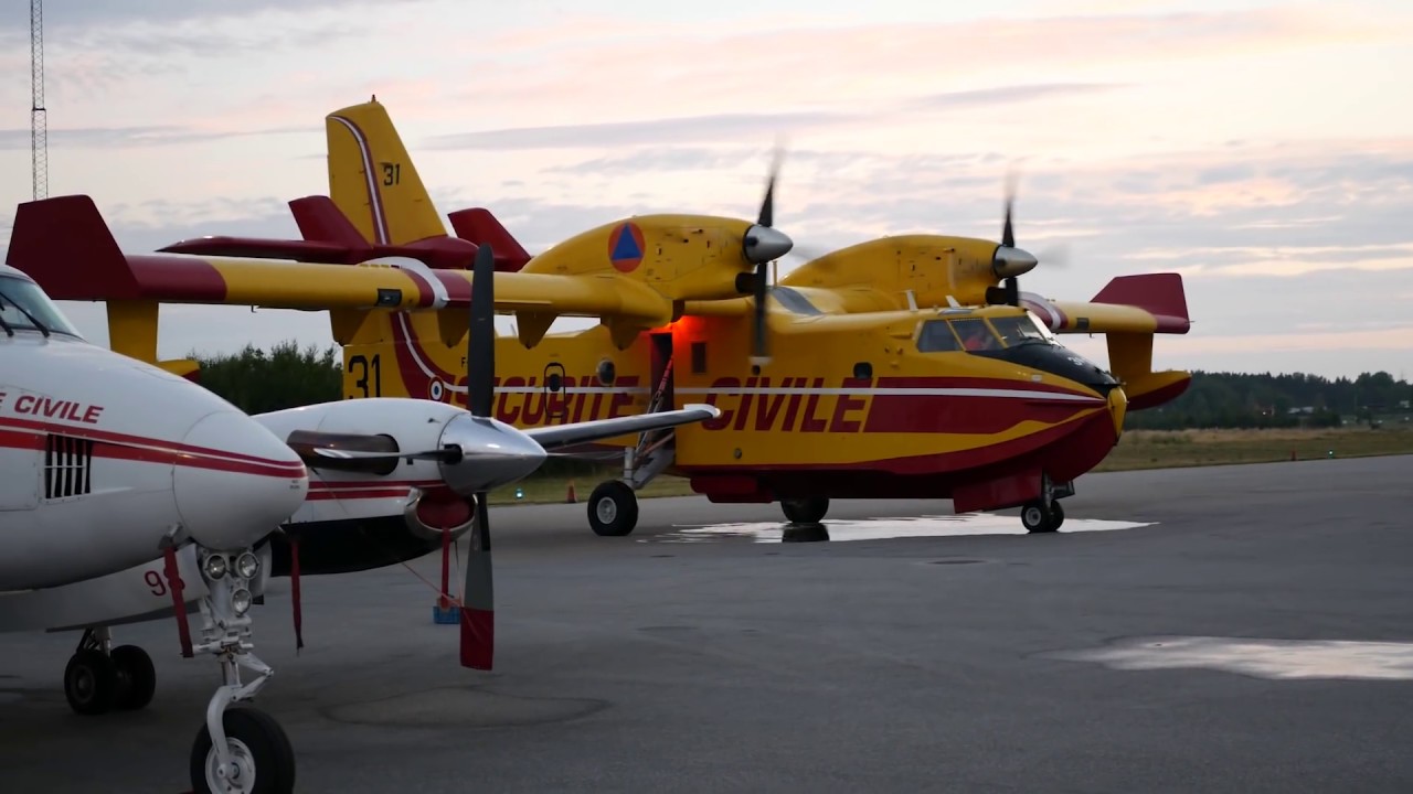 MSB avtackar internationella resurser som jobbat med släckningsarbetet under skogsbränderna 2018
