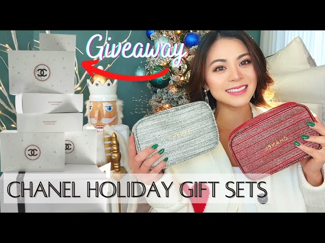 CHANEL BEAUTY SET 2022-2021-2020 COMPARISON/ HOW TO ADD A CHAIN $72 CHANEL  HOLIDAY BAG! LINK BELOW! 