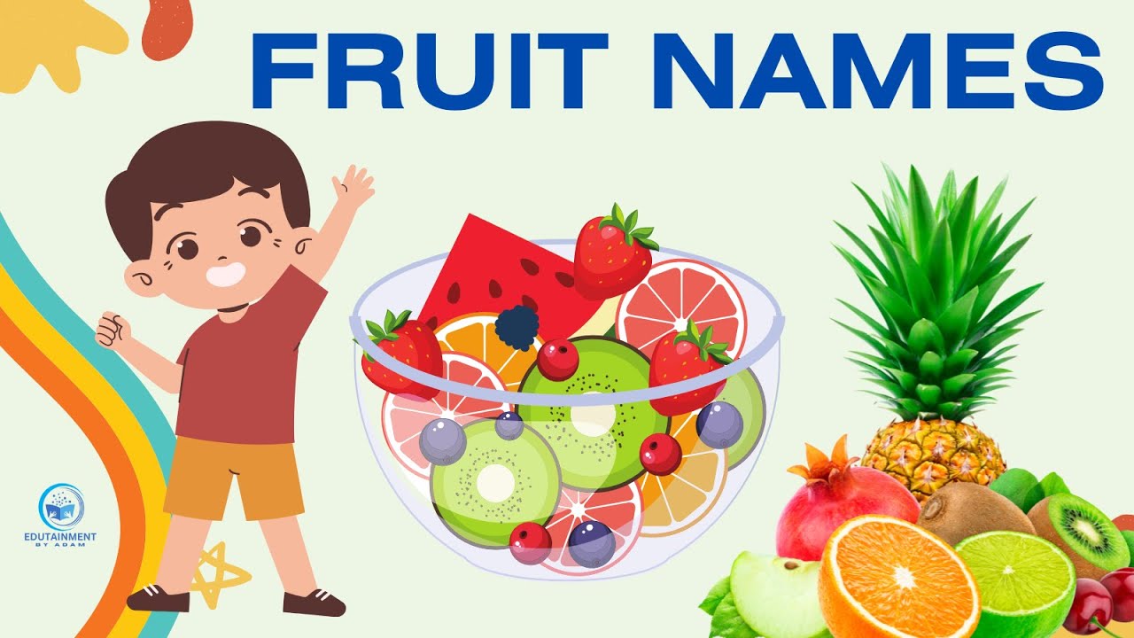 Fruit Names Name of Fruits Fruits Vocabulary in English All Fruit