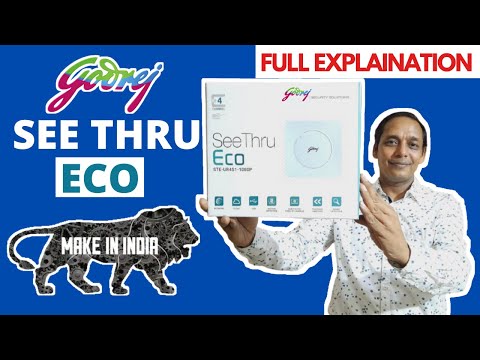 GODREJ HD DVR SEE THRU ECO FULL EXPLAINATION  WITH CONFIGURATION IN HINDI