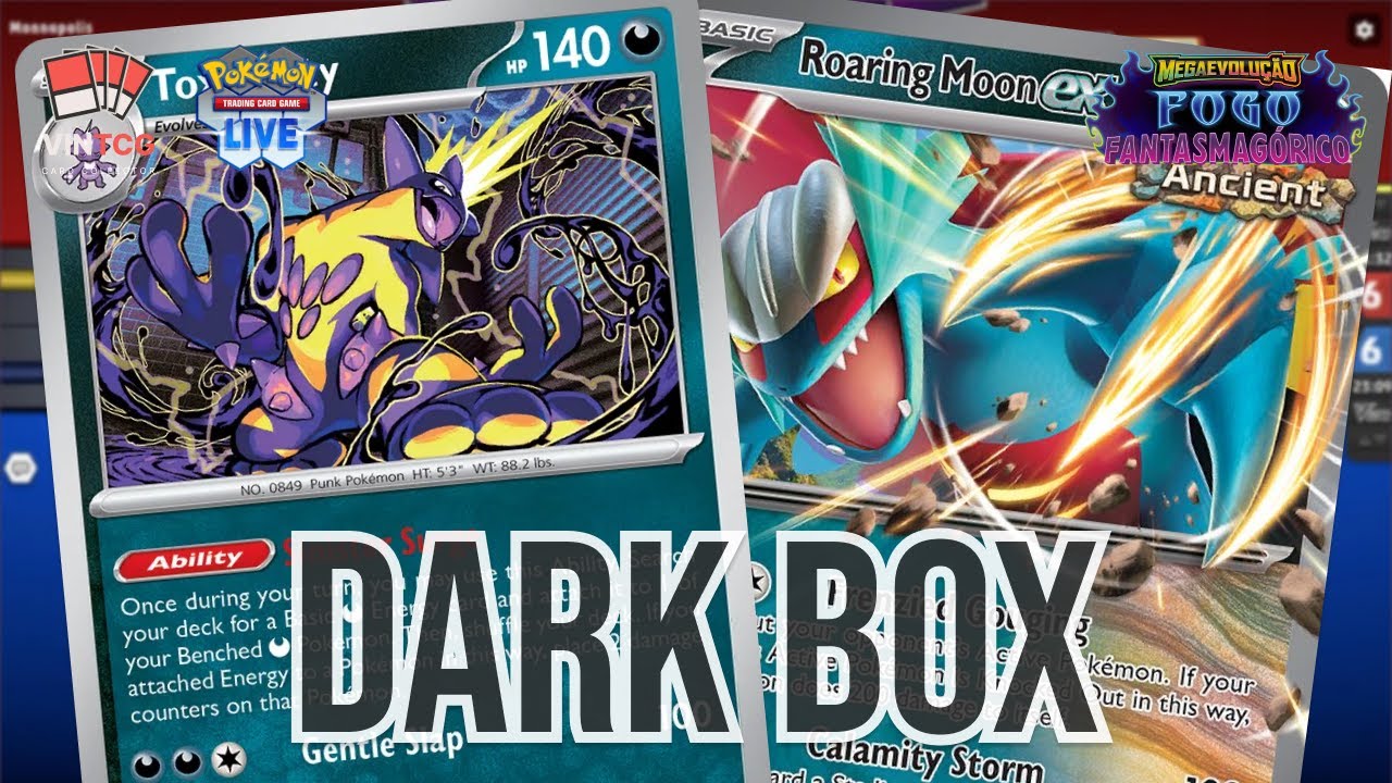 BARALHO DARK BOX É EXTREMAMENTE QUEBRADO! | POKÉMON TCG LIVE