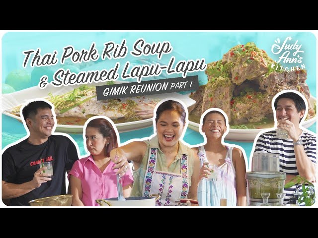 Thai Pork Rib Soup and Steamed Lapu-Lapu | Judy Ann's Kitchen class=