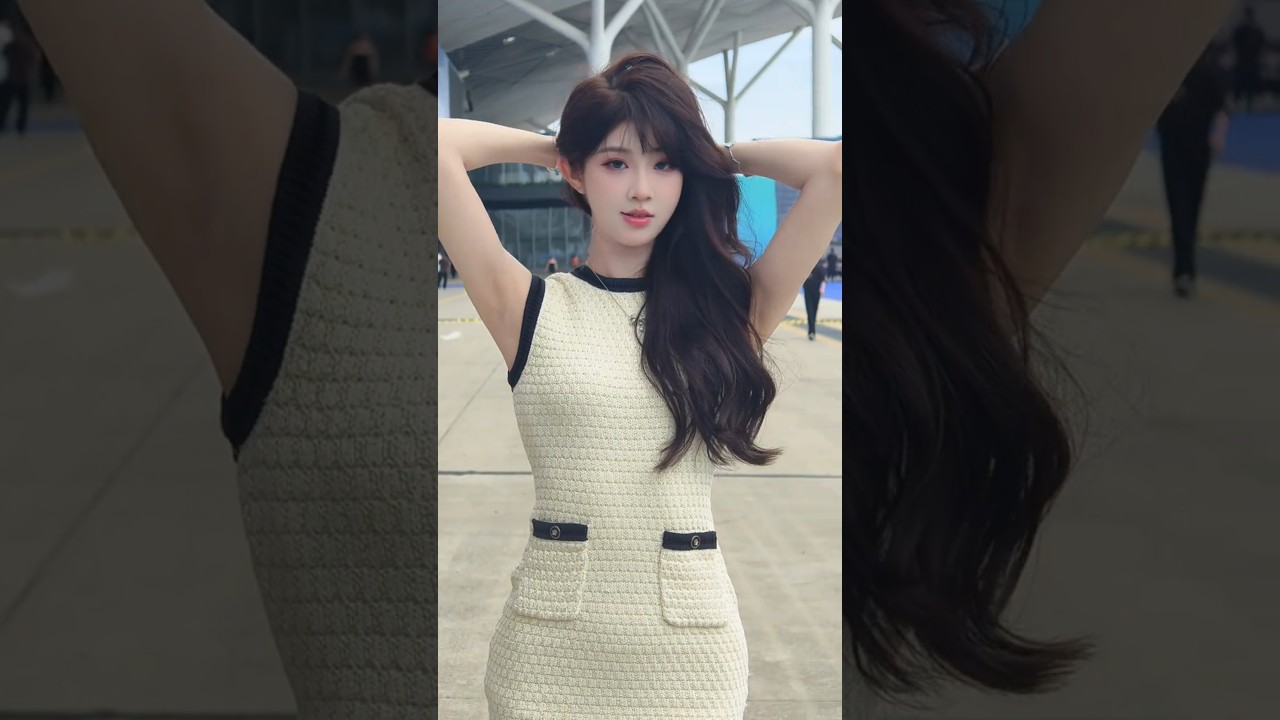 Chinese Fashion Trends 2025 Beautiful Girls Street Outfit Idea 