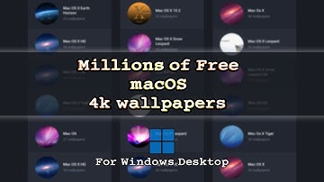 Get 4K MacOS Wallpapers for Windows - MacBook Wallpaper for Windows