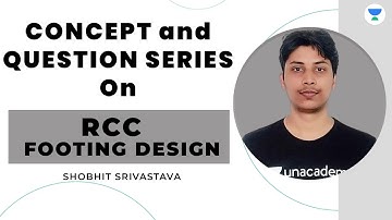 Concept & Question Series On RCC Footing Design | SHOBHIT SRIVASTAVA #gate2024 #gatecivil2024