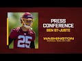 Press Conference: DB Benjamin St-Juste During Rookie Minicamp | Washington Football Team