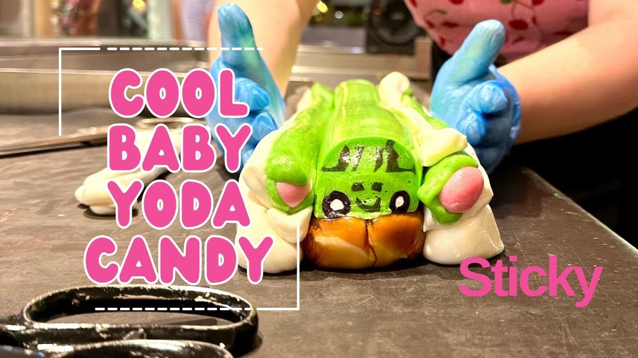 Adorable Baby Yoda in Candy - YouTube