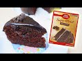 Betty Crocker Super Moist Chocolate Cake Mix | Dark Chocolate Cake In 3 Steps / less than 3 minutes