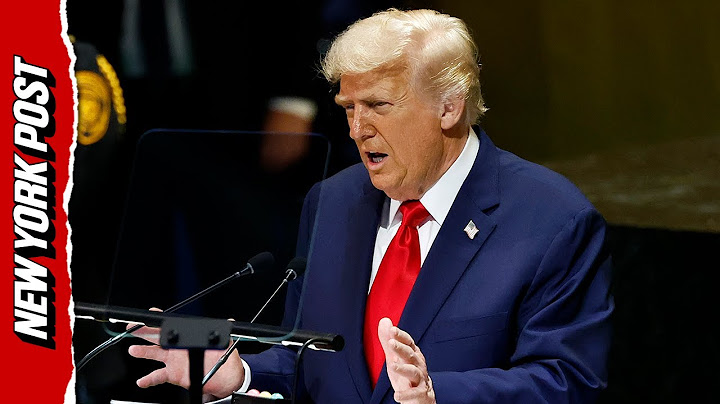 'Your Countries Are Being Ruined': Trump Warns United Nations of Migrant Crisis thumbnail