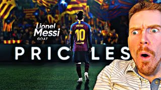 Lionel Messi - Tribute To The Legend - REACTION