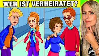 WER IST VERHEIRATET? ? 17 schwere RÄTSEL zum mitraten & knobeln