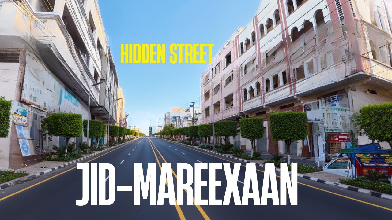 Jid Mareexaan: Mogadishu’s Hidden Gem (From Geed Jacayl to Florenza) Most Stunning Road Link