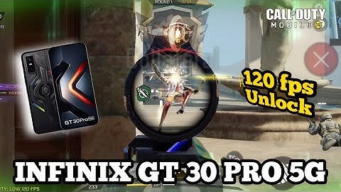 Infinix GT 30 PRO 5G Game Test MP Ranked CODM * 120 fps unlock in MP & BR Gyroscope Test #codm